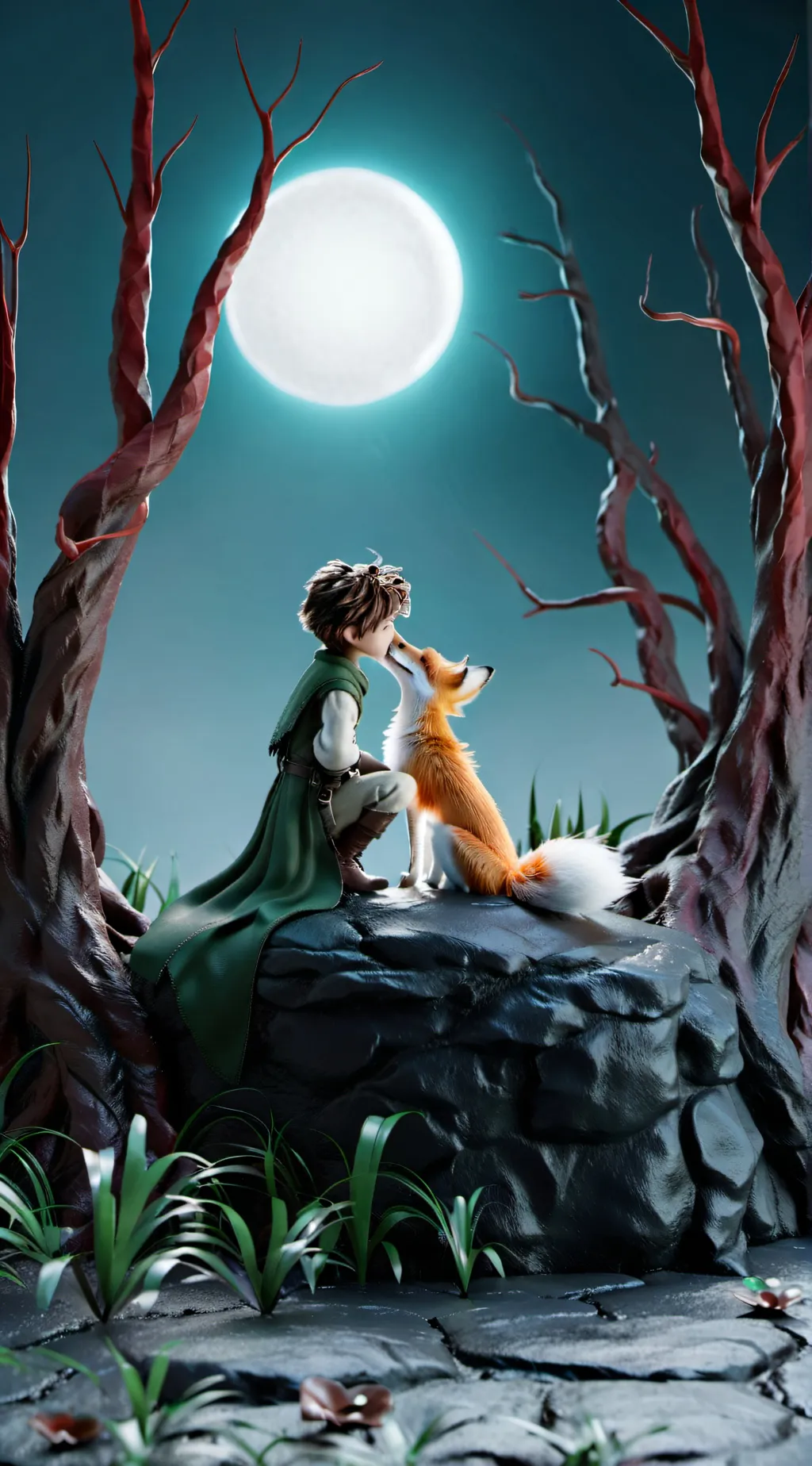 ai character: a kis herceg background