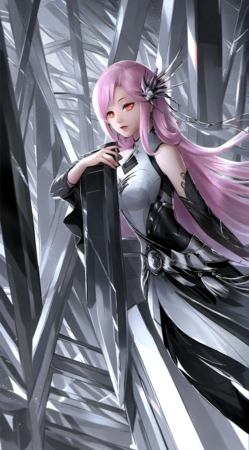 ai character: paisleigh 🌈💝🩷🩷 background