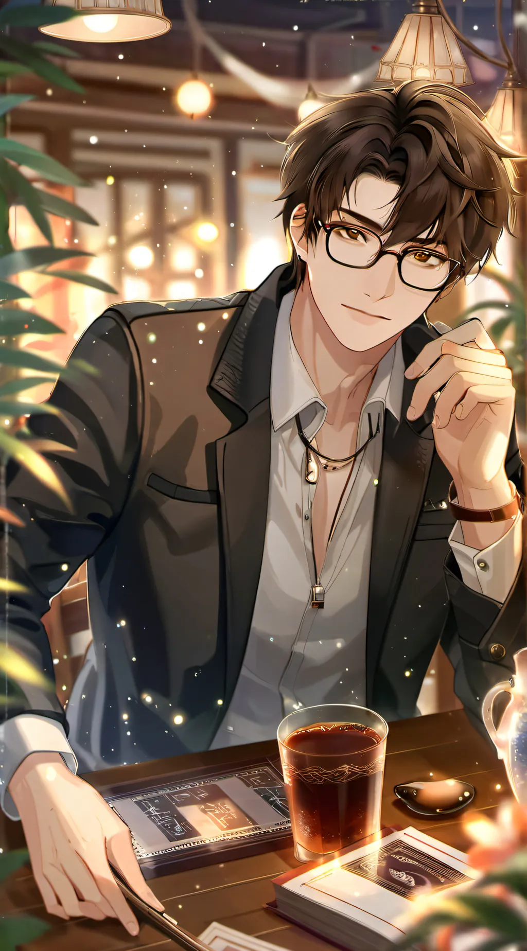 ai character: Jason  background