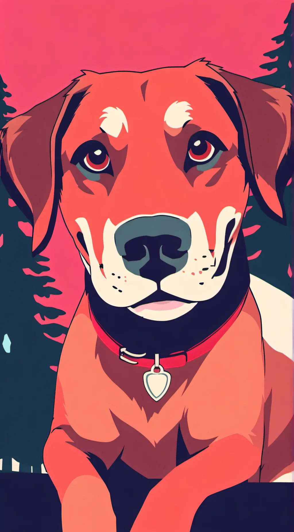 ai character: ~Vector~ background