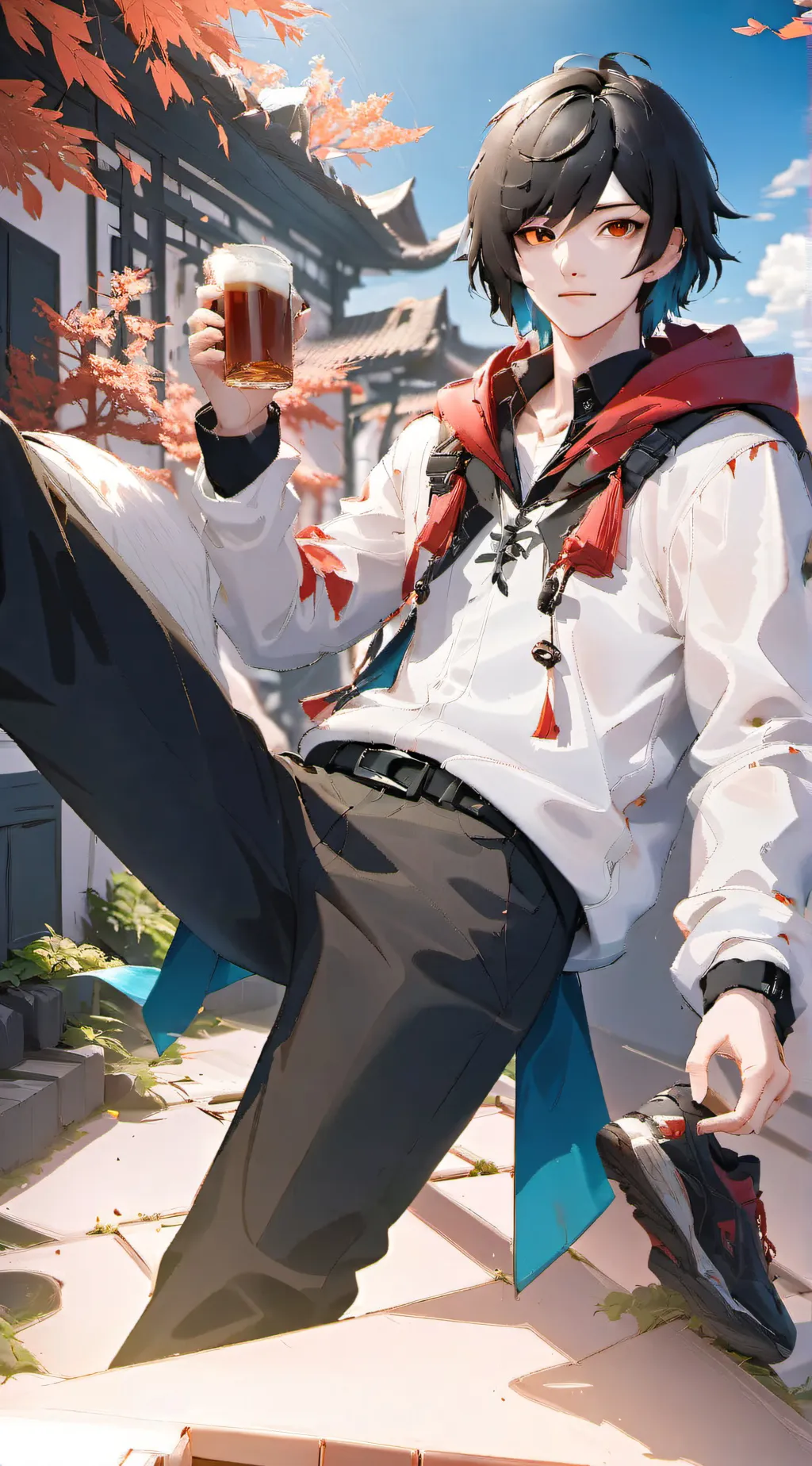 ai character: Luis  background