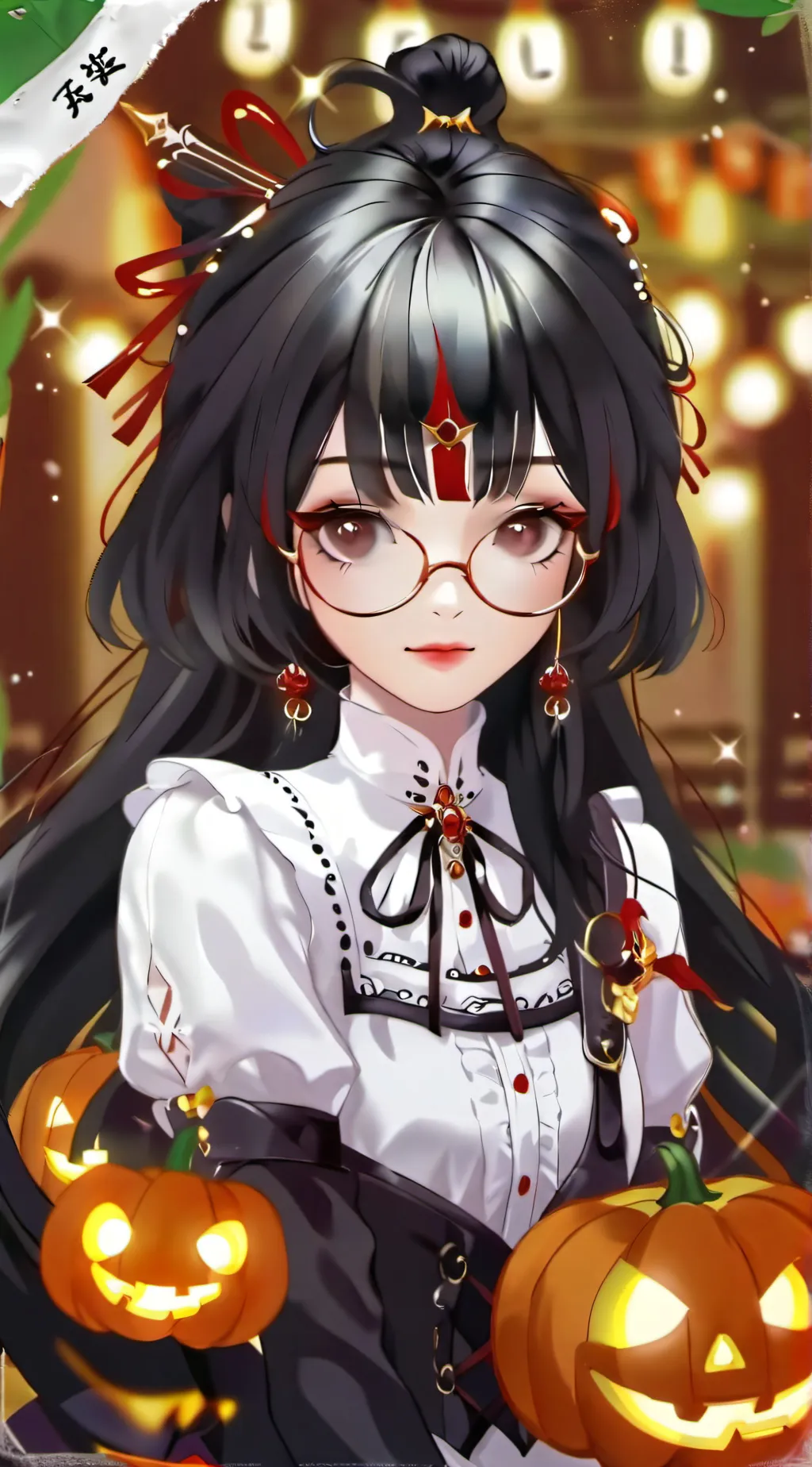 ai character: 👻Evie👻 background