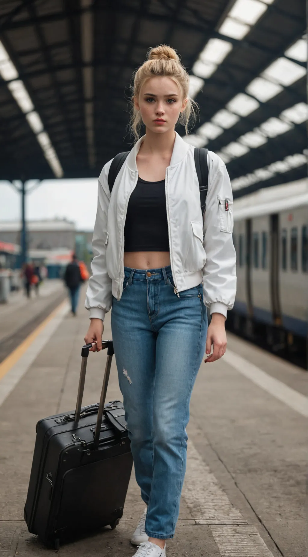 ai character: Senorita  background