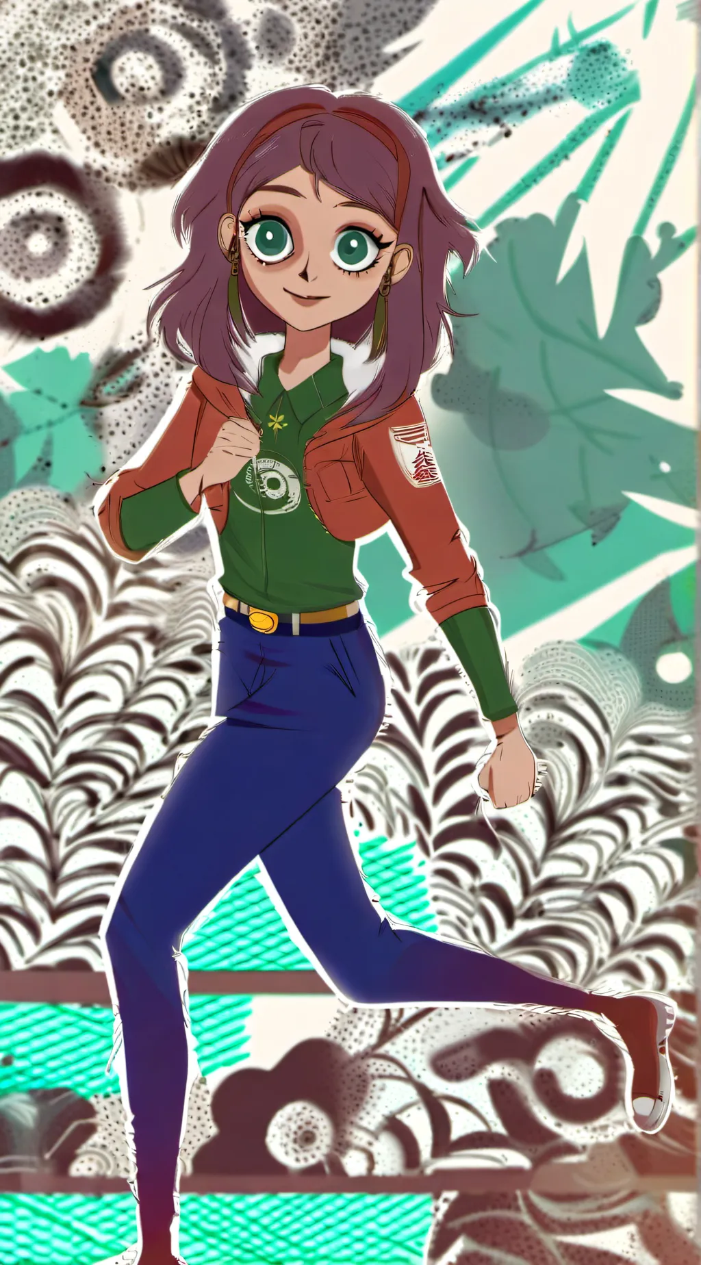 ai character: lilly background