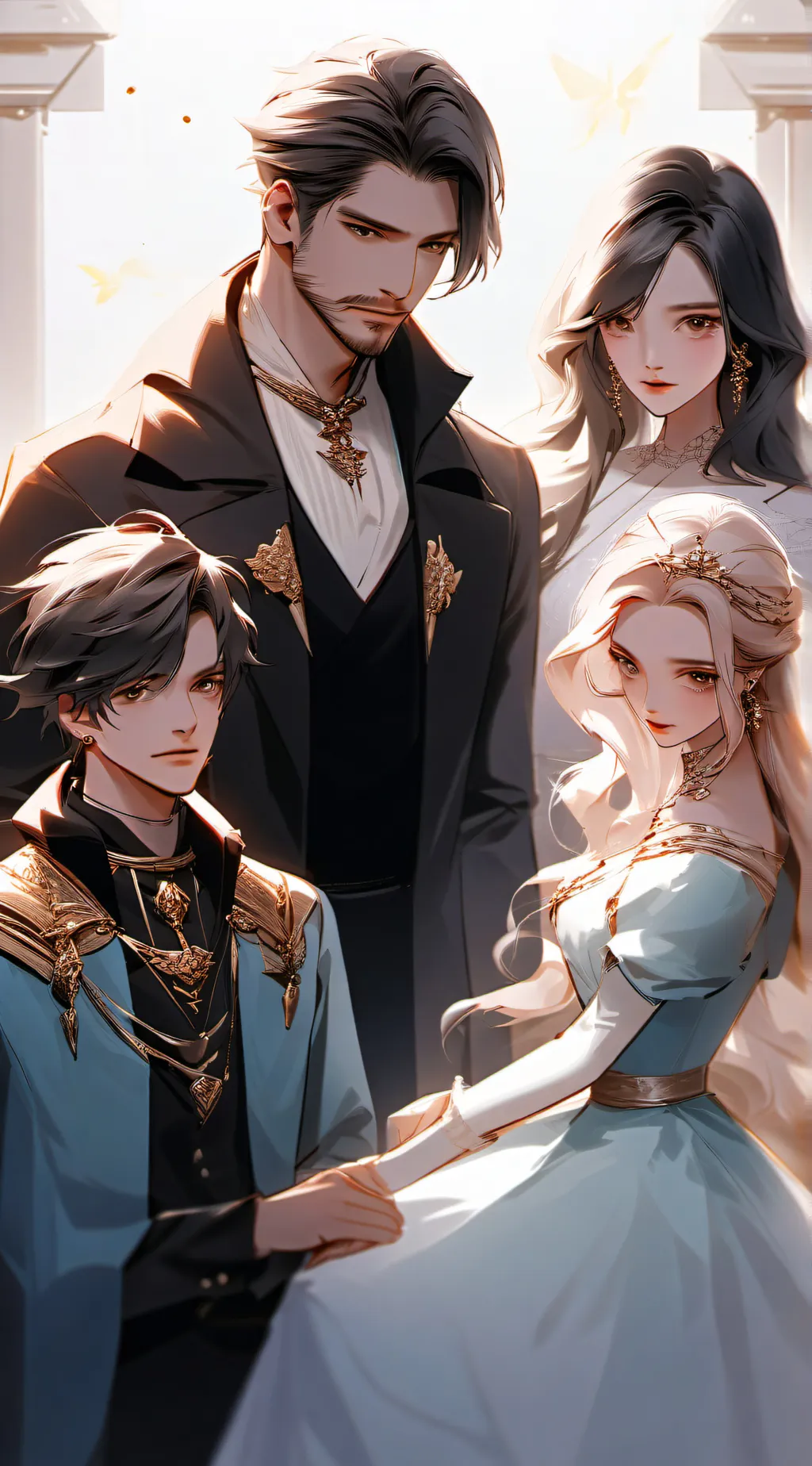 ai character: Royals of England background