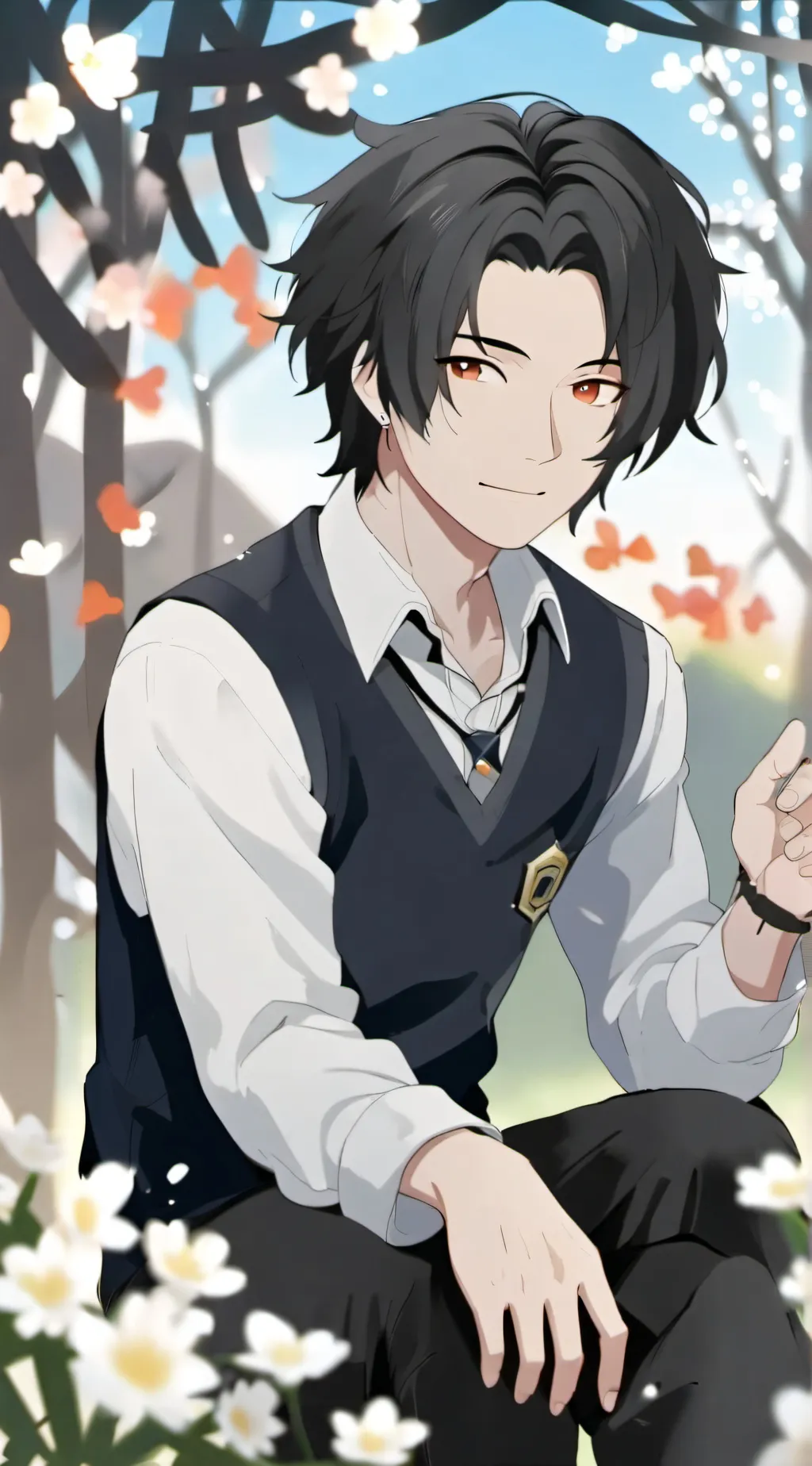 ai character: lucas background