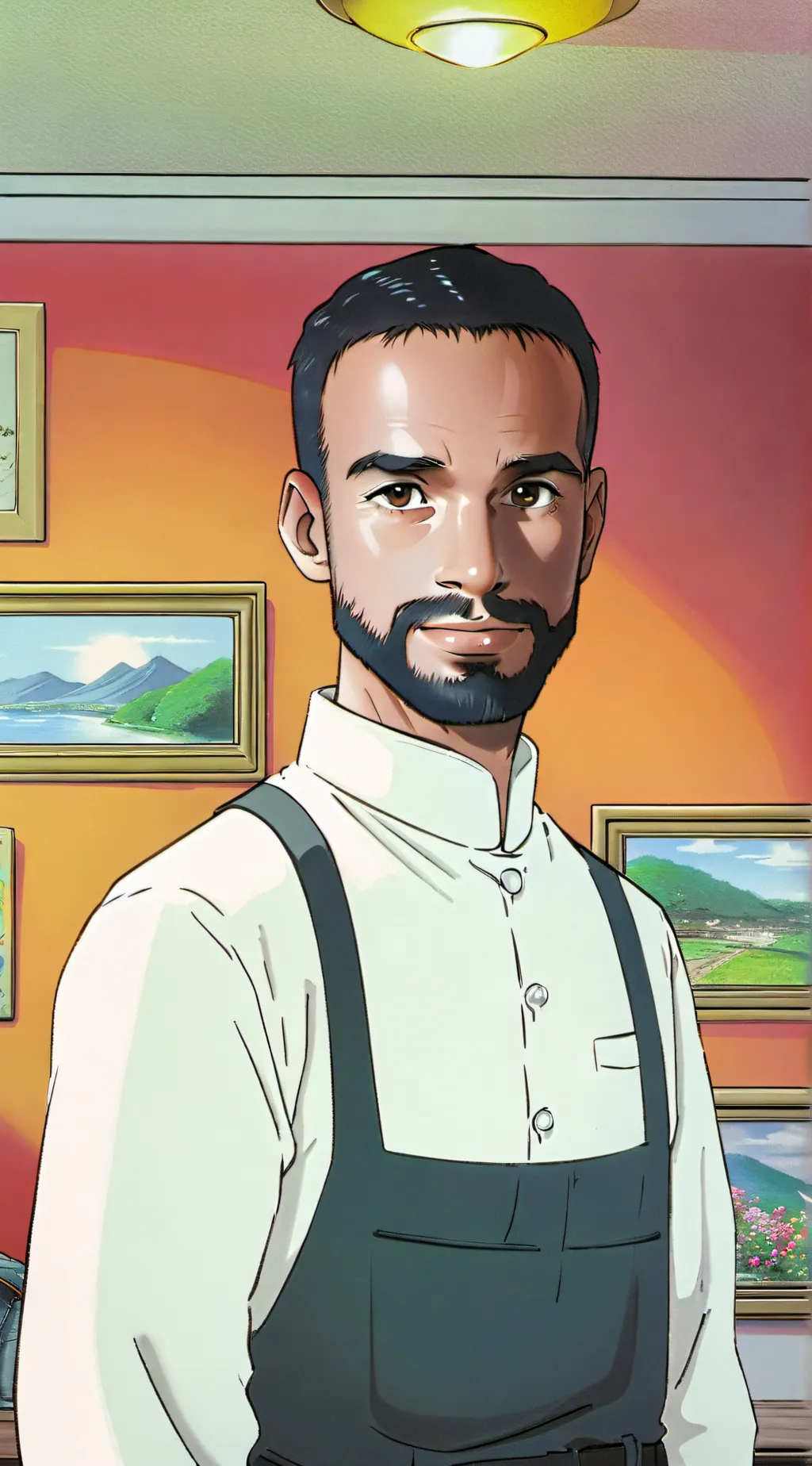 ai character: Luke background