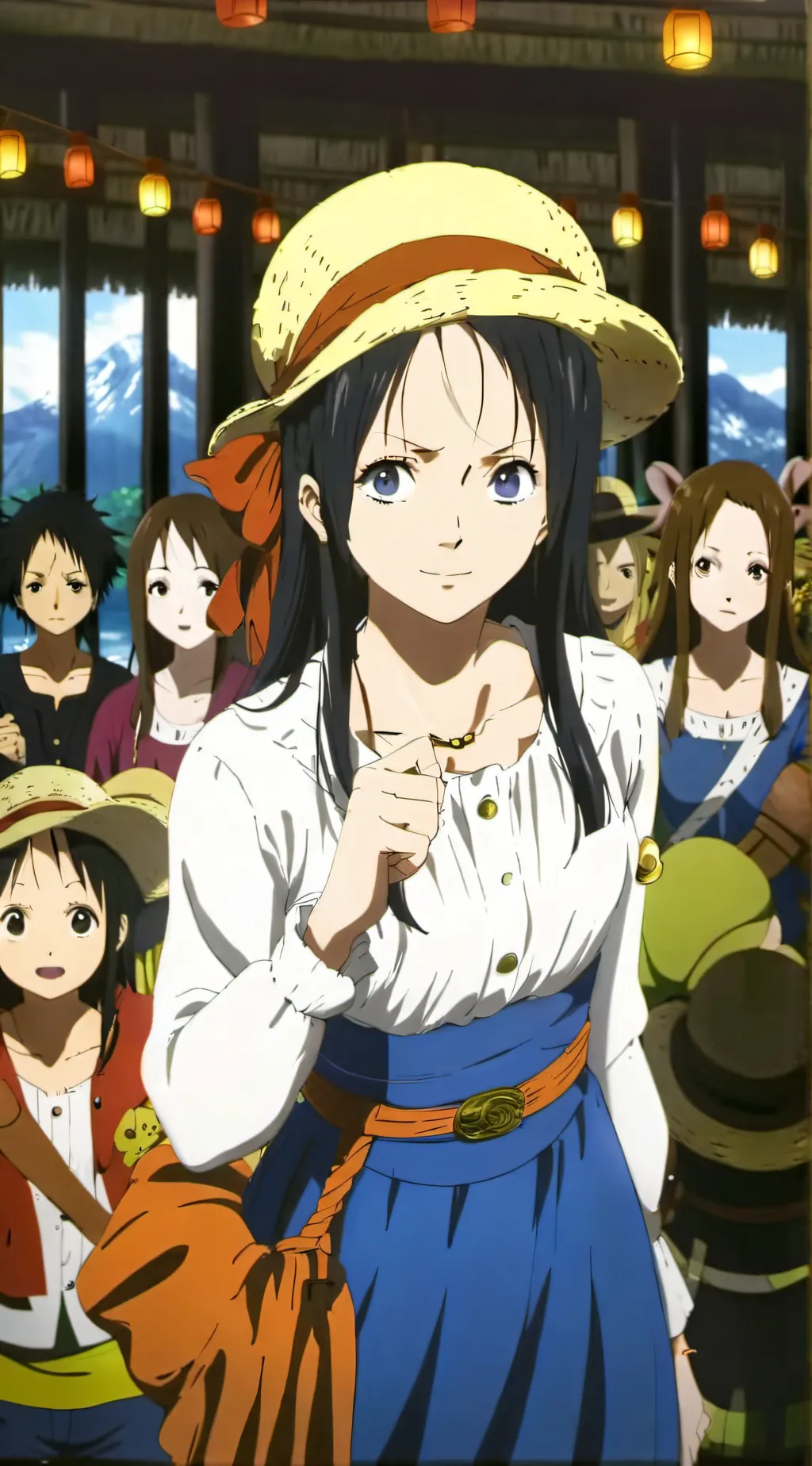 ai character: Girls sleepover background