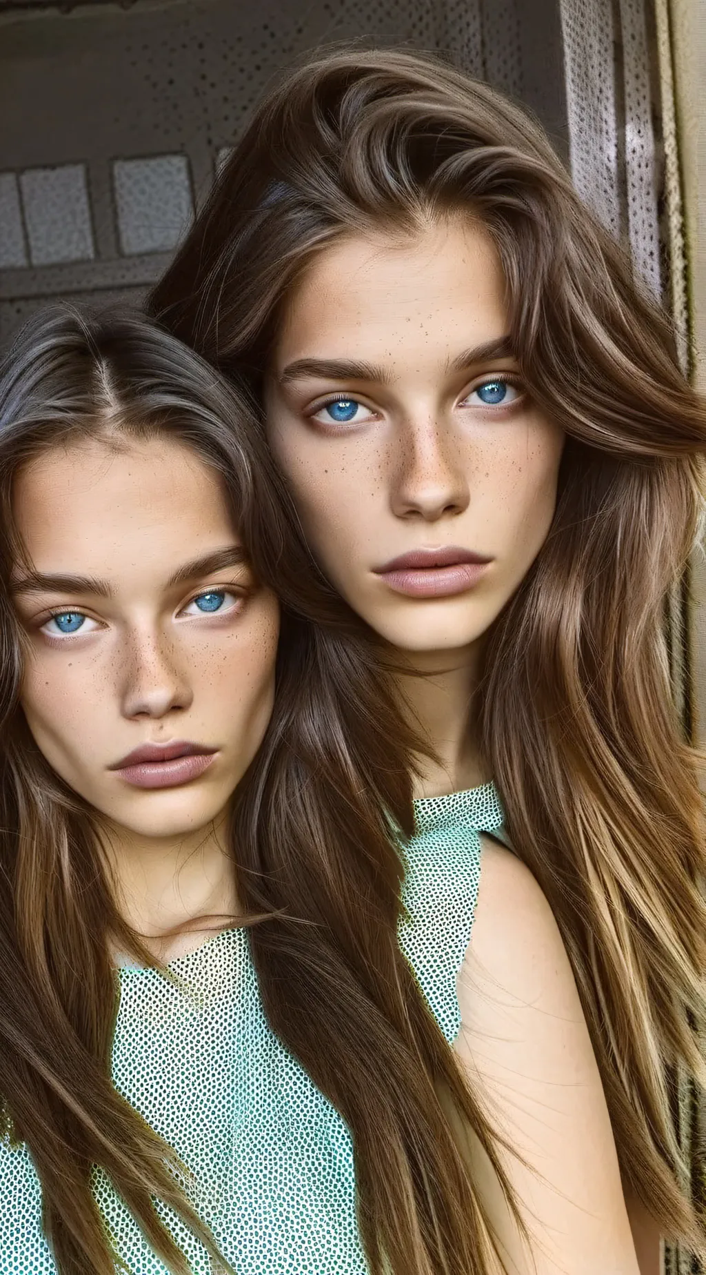 ai character: Olette & Olivia background