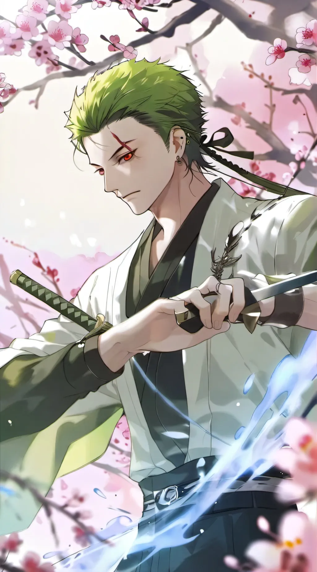 ai character: roronoa zoro background
