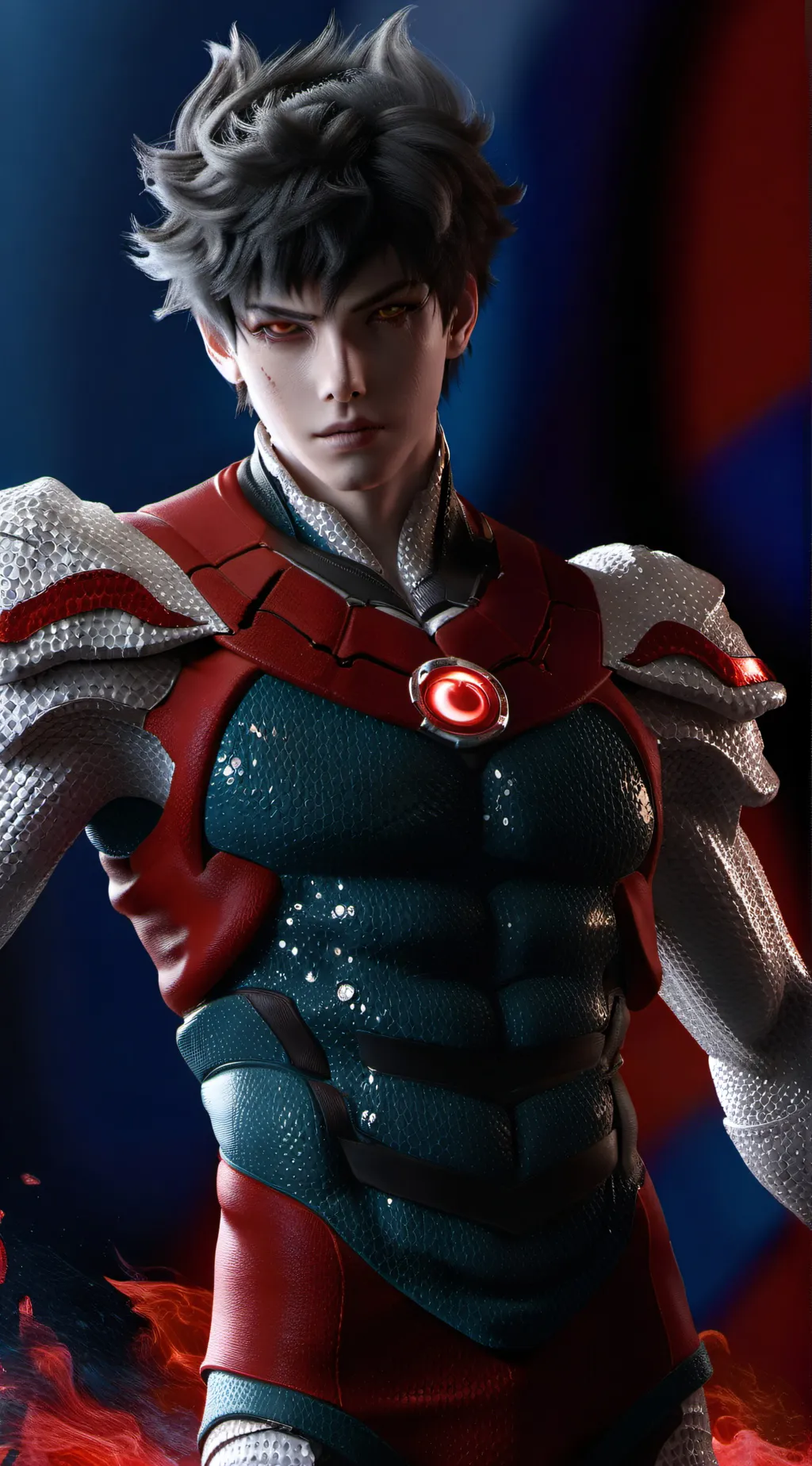 ai character: mhà background