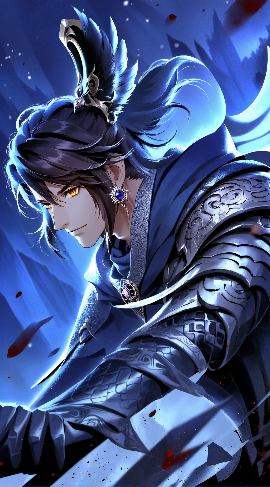 ai character: Evan  background