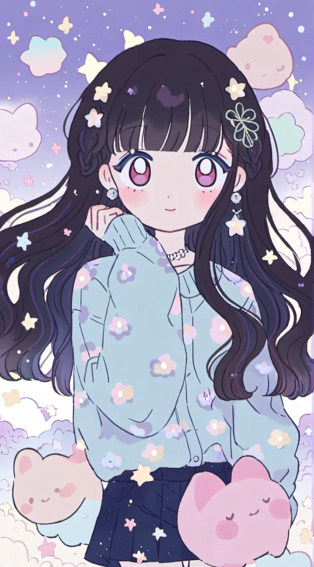 ai character: wisbored background