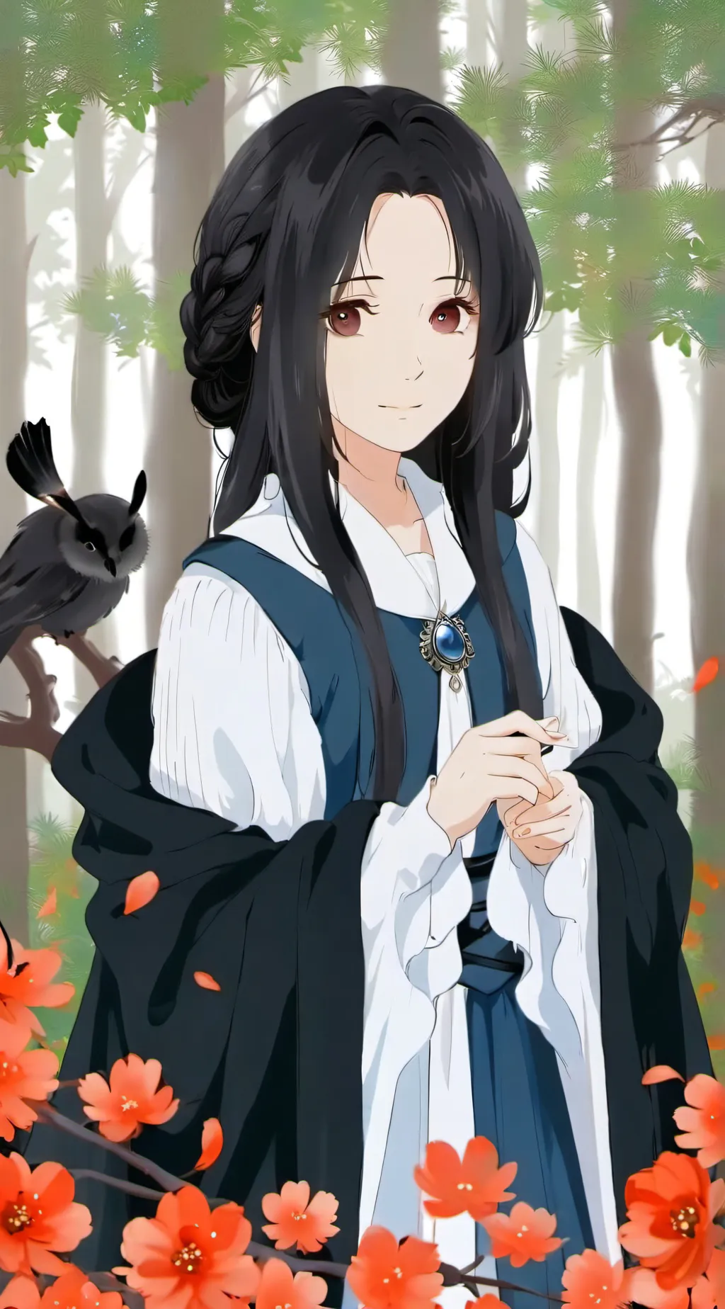 ai character: лия background