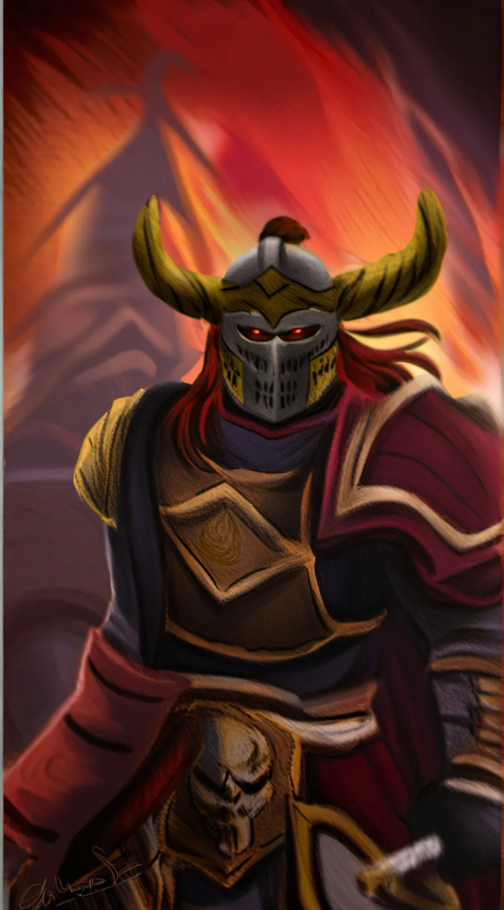 ai character: General Radahn background