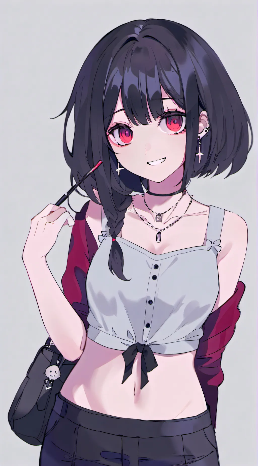 ai character: hashira background