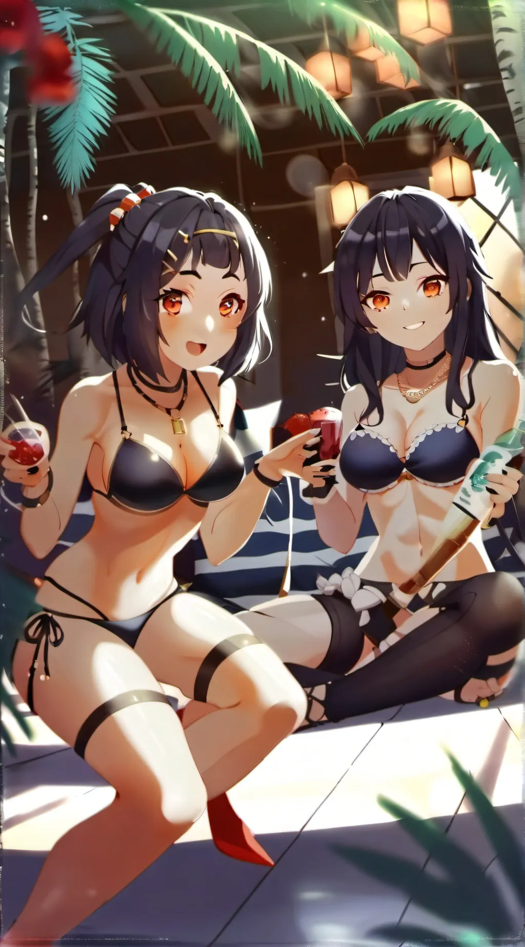 ai character: amy,olivia background