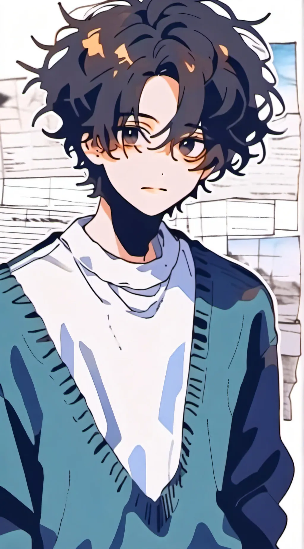 ai character: Aind background