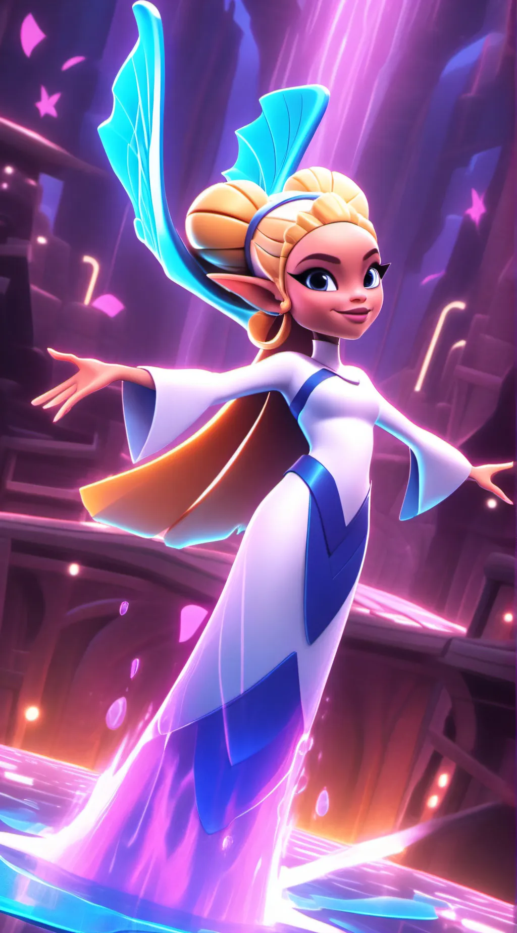 ai character: Winx ♡☆ background