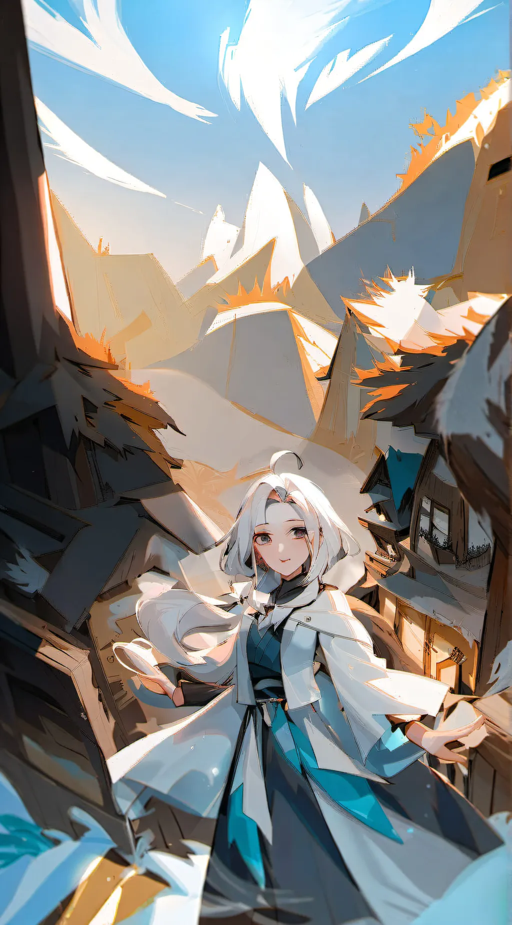 ai character: lisa rangan background