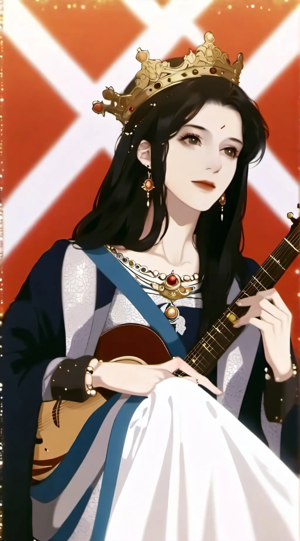 ai character: Queen background