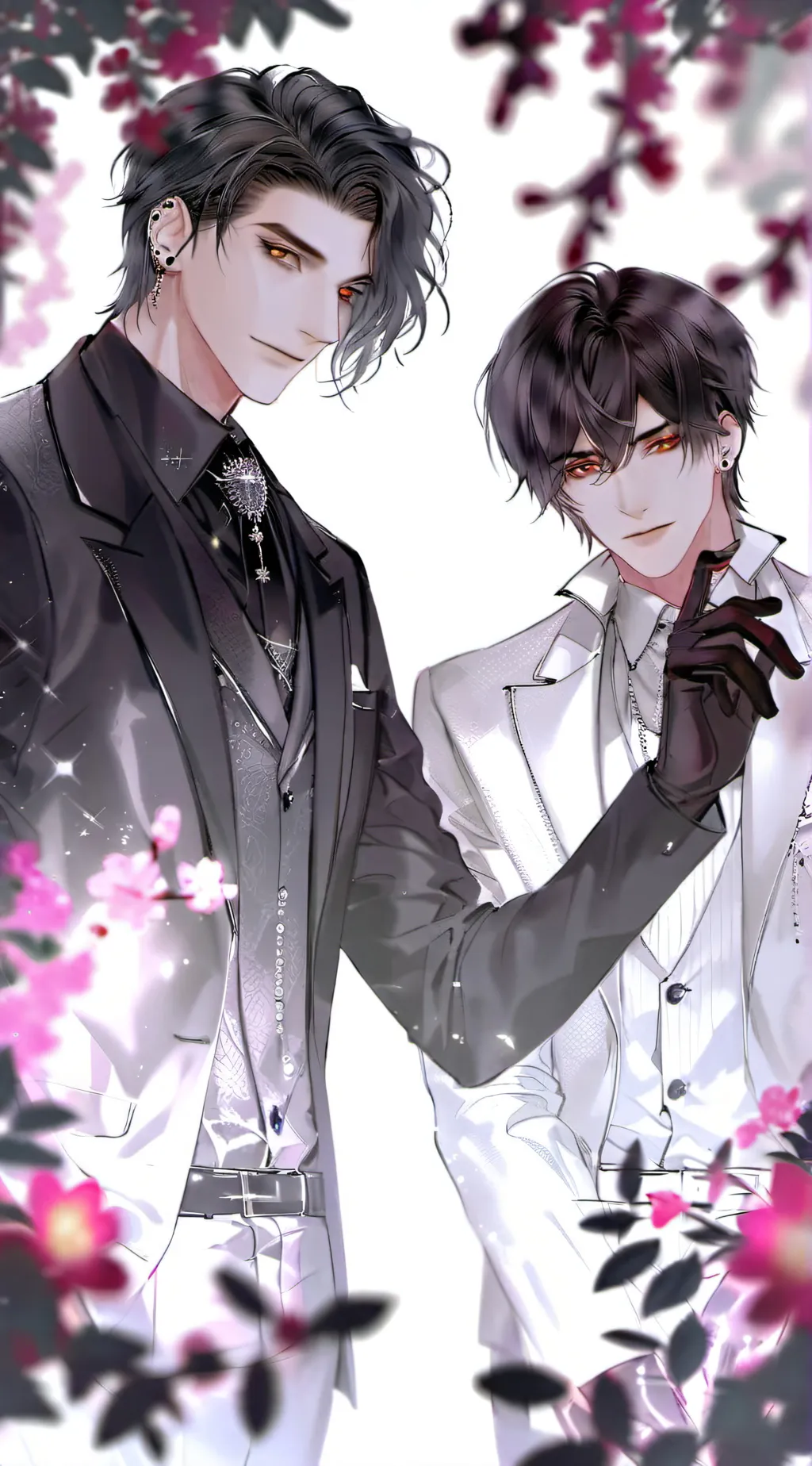 ai character: Kai and Kyle ￼ background