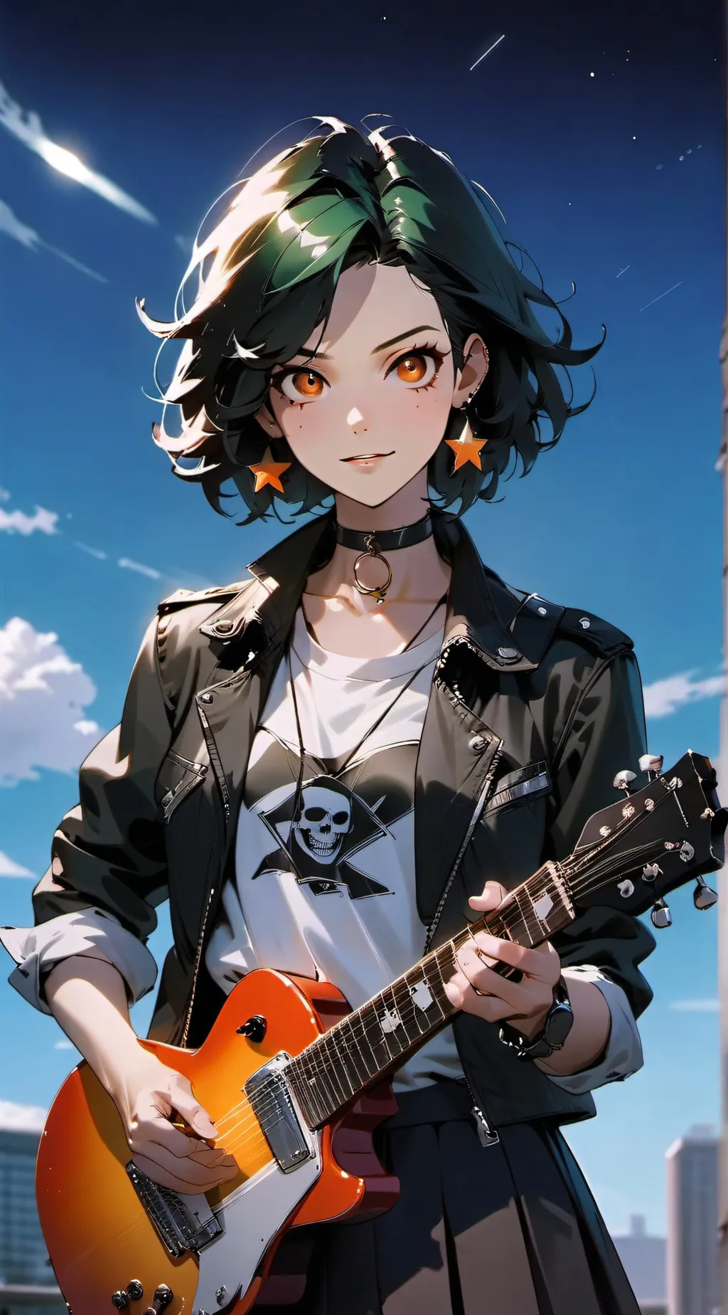 ai character: Becca Star background