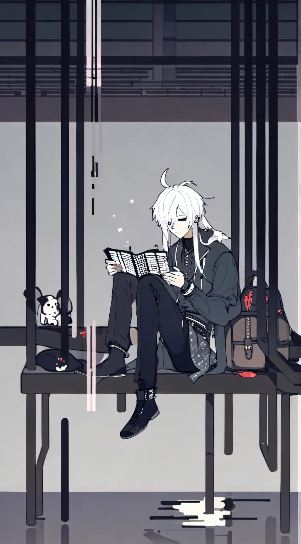 ai character: surprise! background