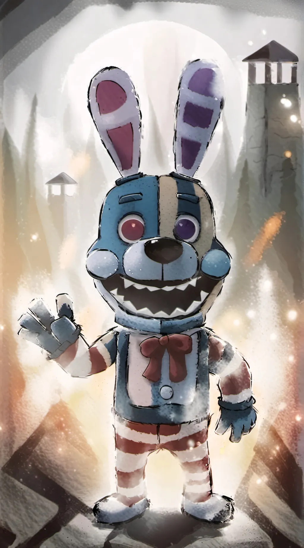 ai character: fnaf background