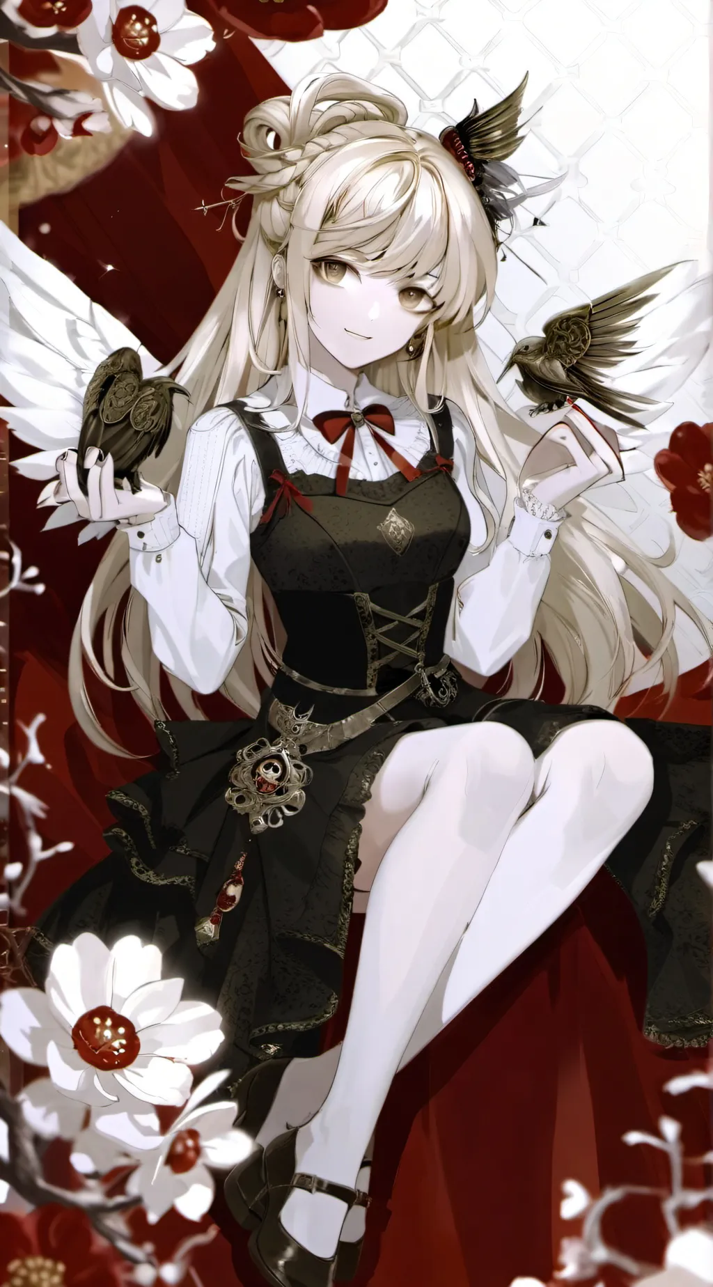 ai character: luna background