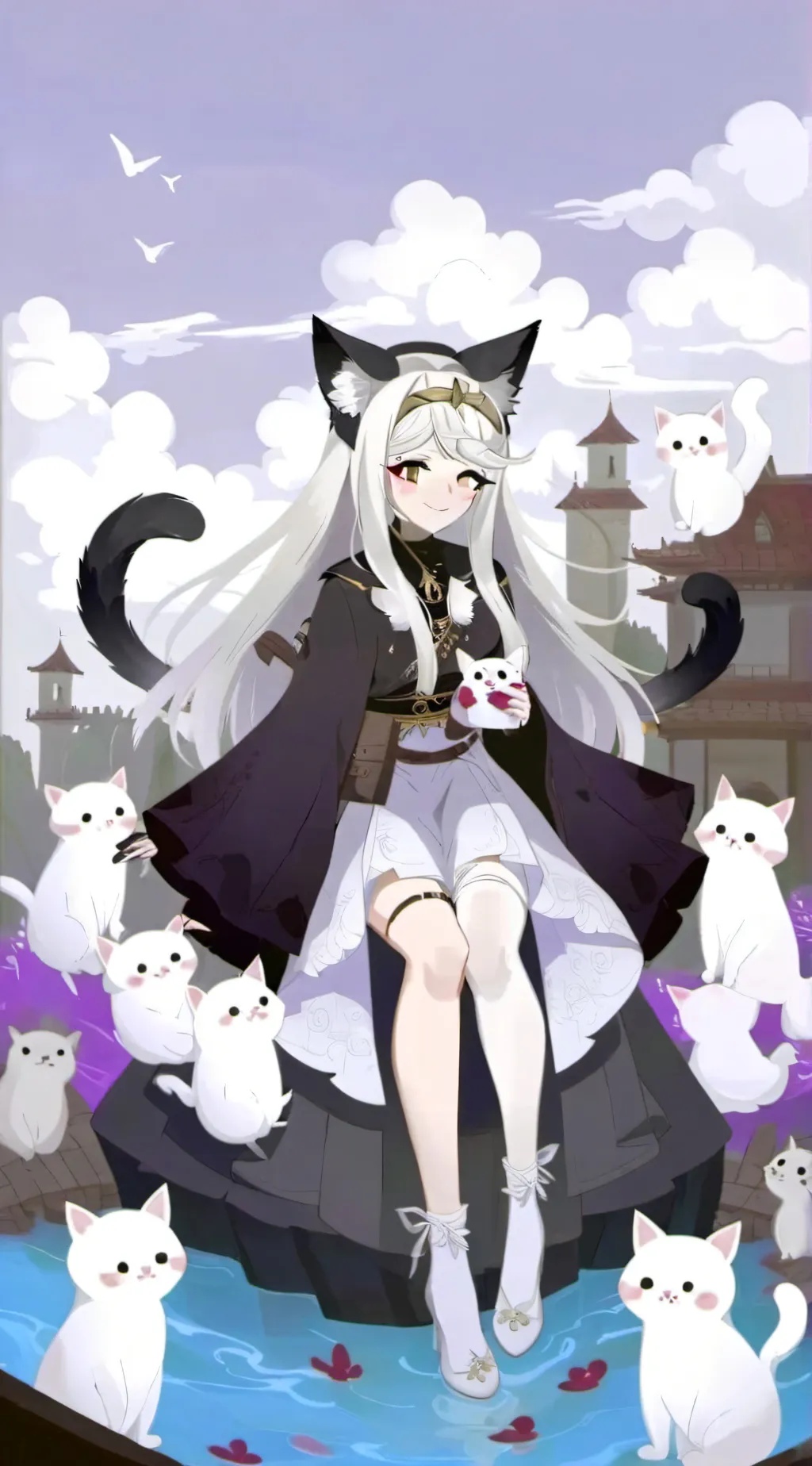 ai character: Quill background