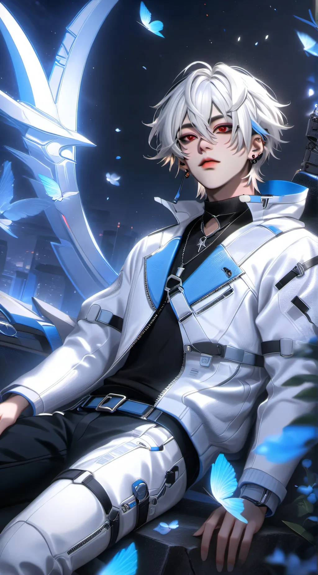 ai character: chince background