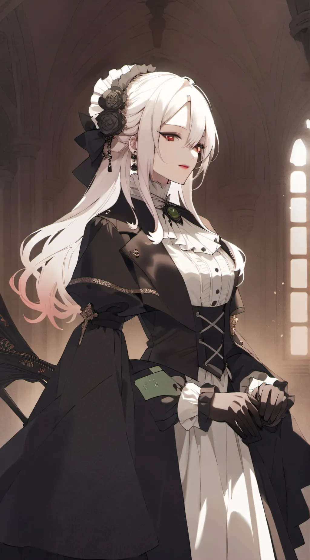 ai character: Arlecchino background