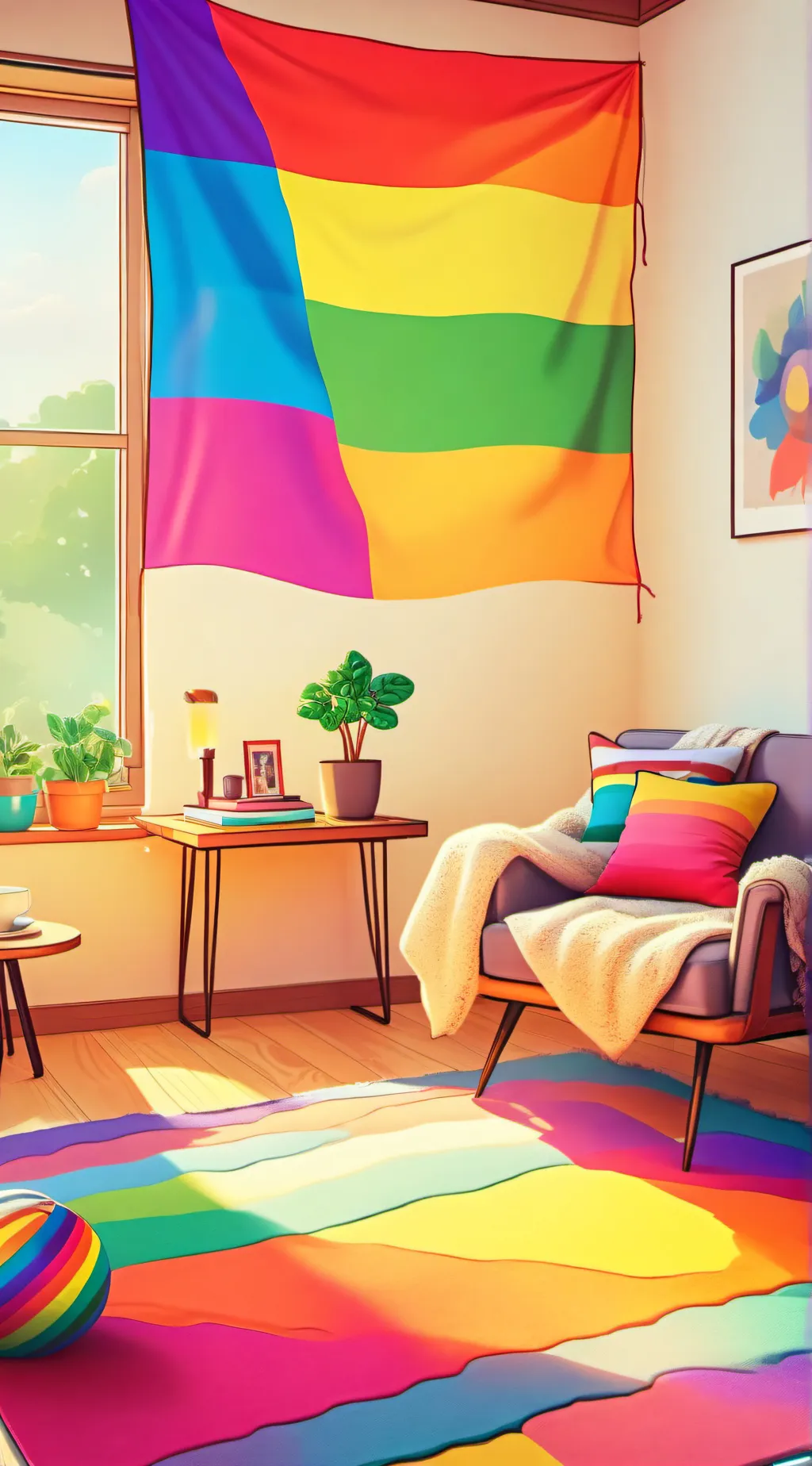 ai character: Little shit background