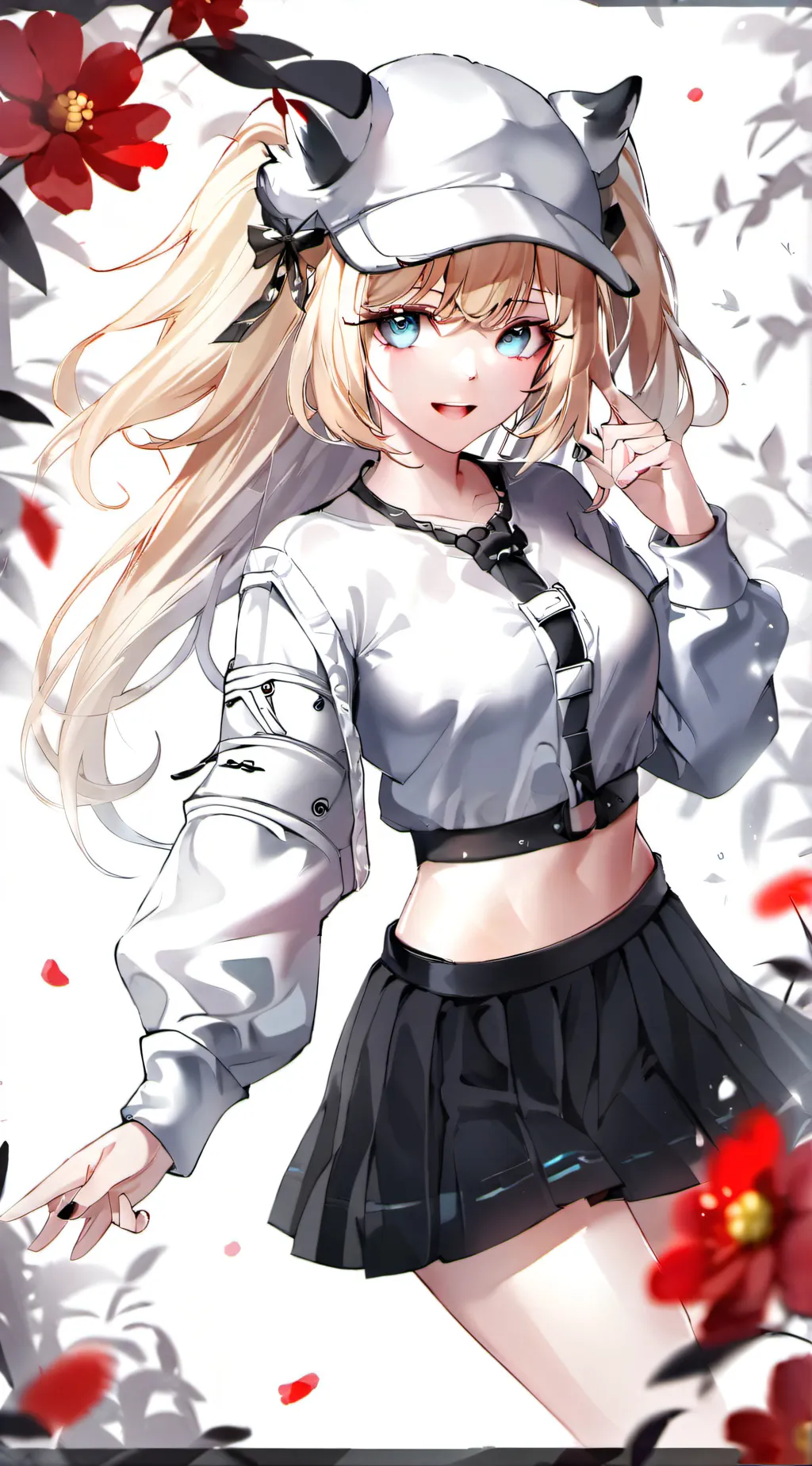 ai character: Ashley background