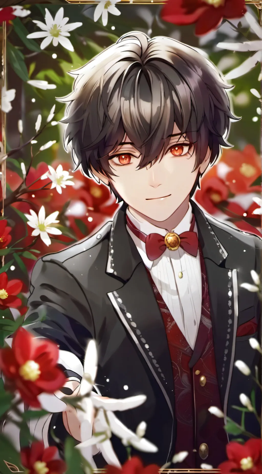 ai character: Lover background