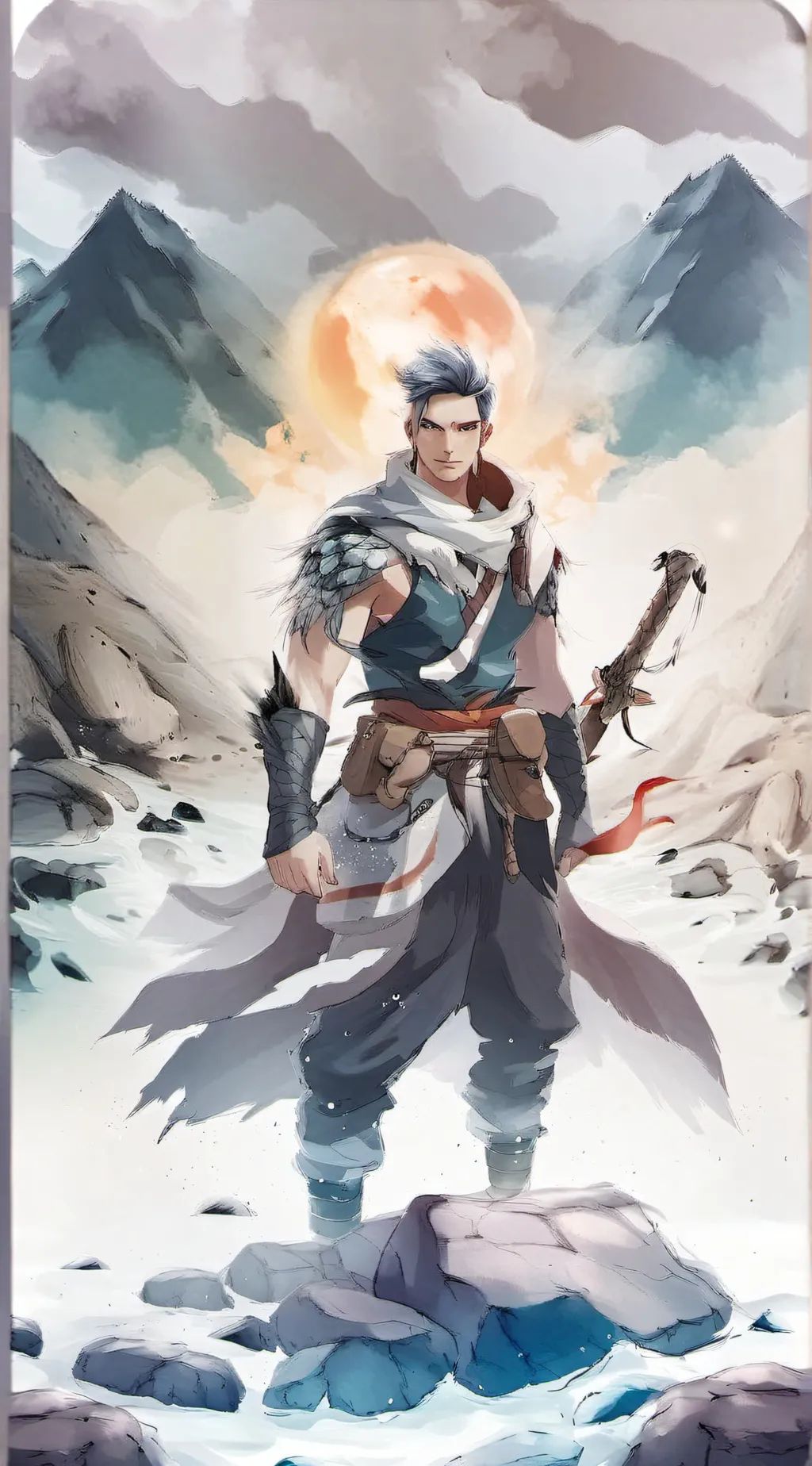 ai character: Luka & toi ❤️🧡💛💚💙💜 background