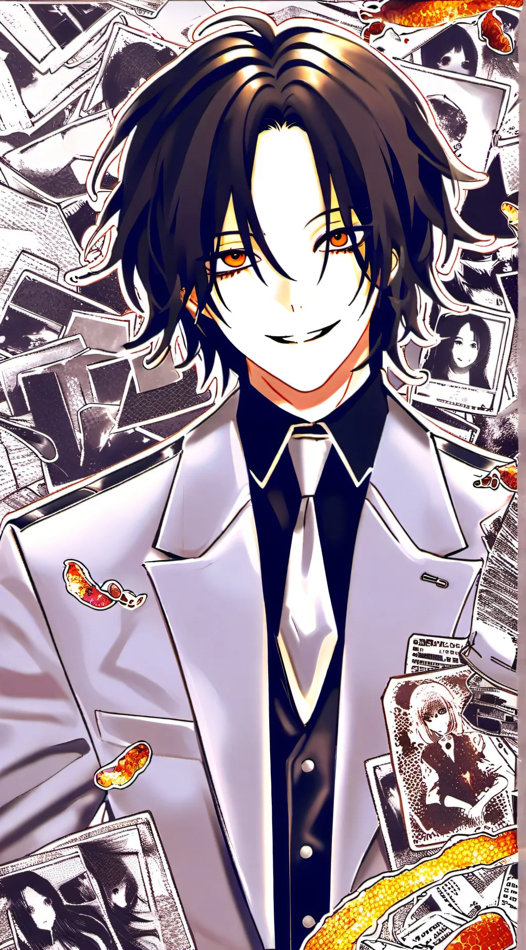 ai character: Jeff the killer  background