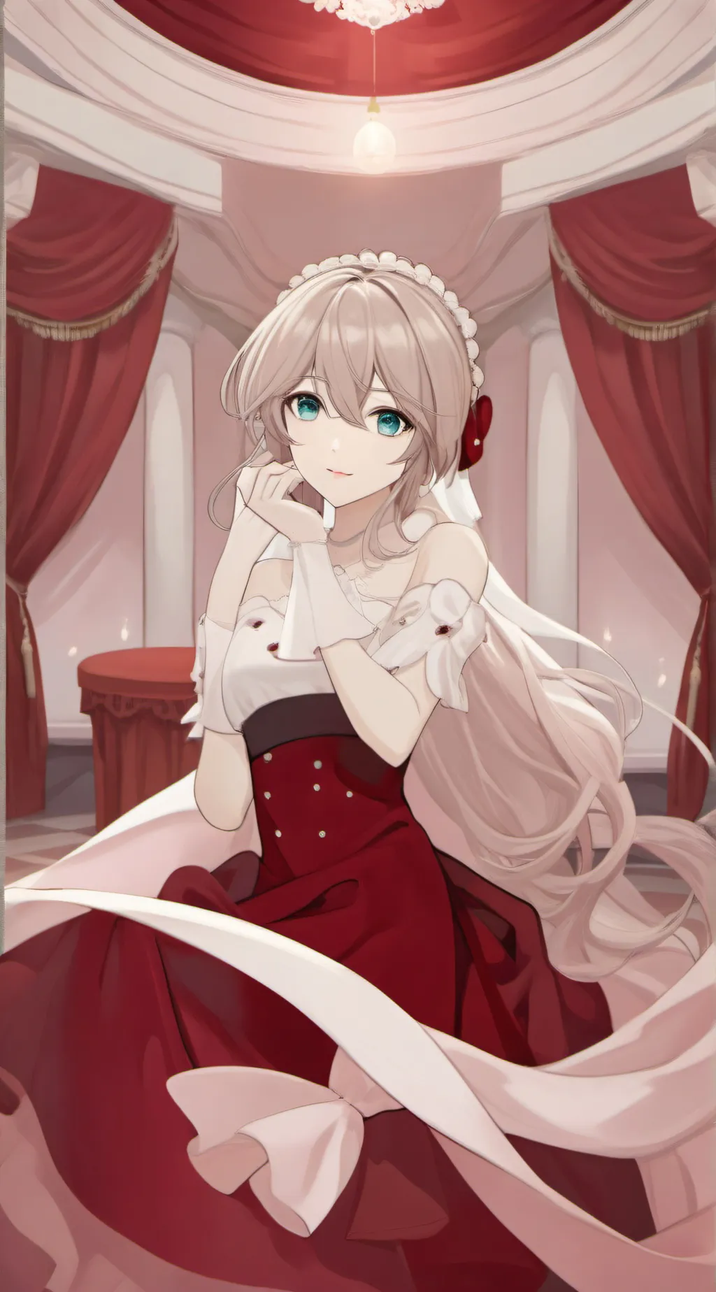 ai character: Rainy background