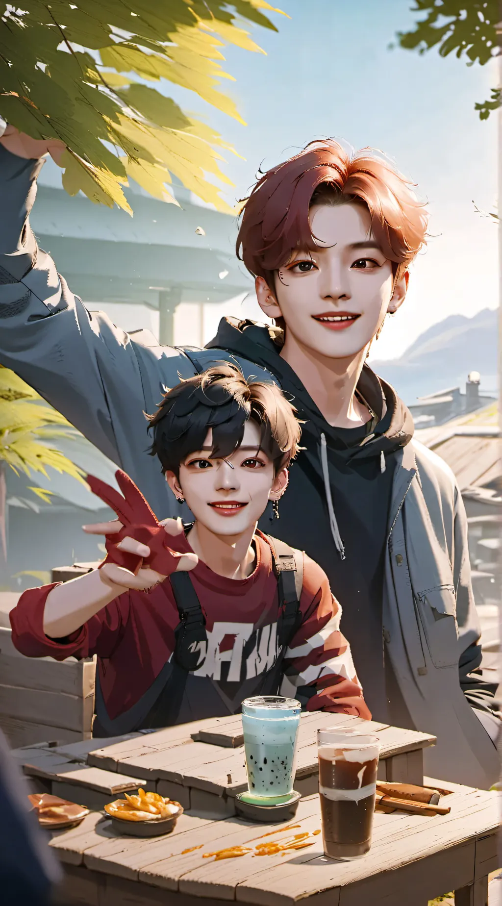 ai character: Minsung background