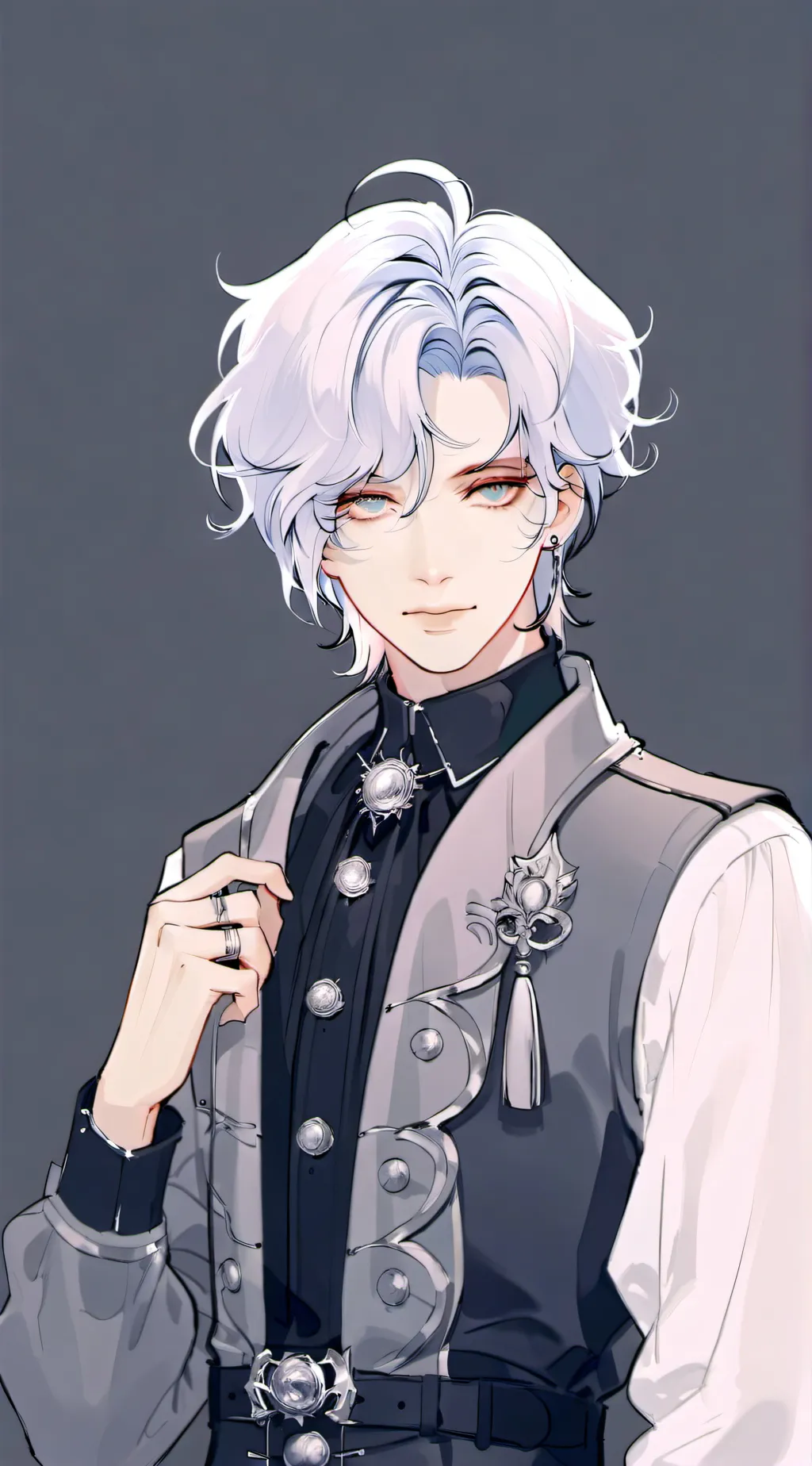 ai character: Prince  deiamand background