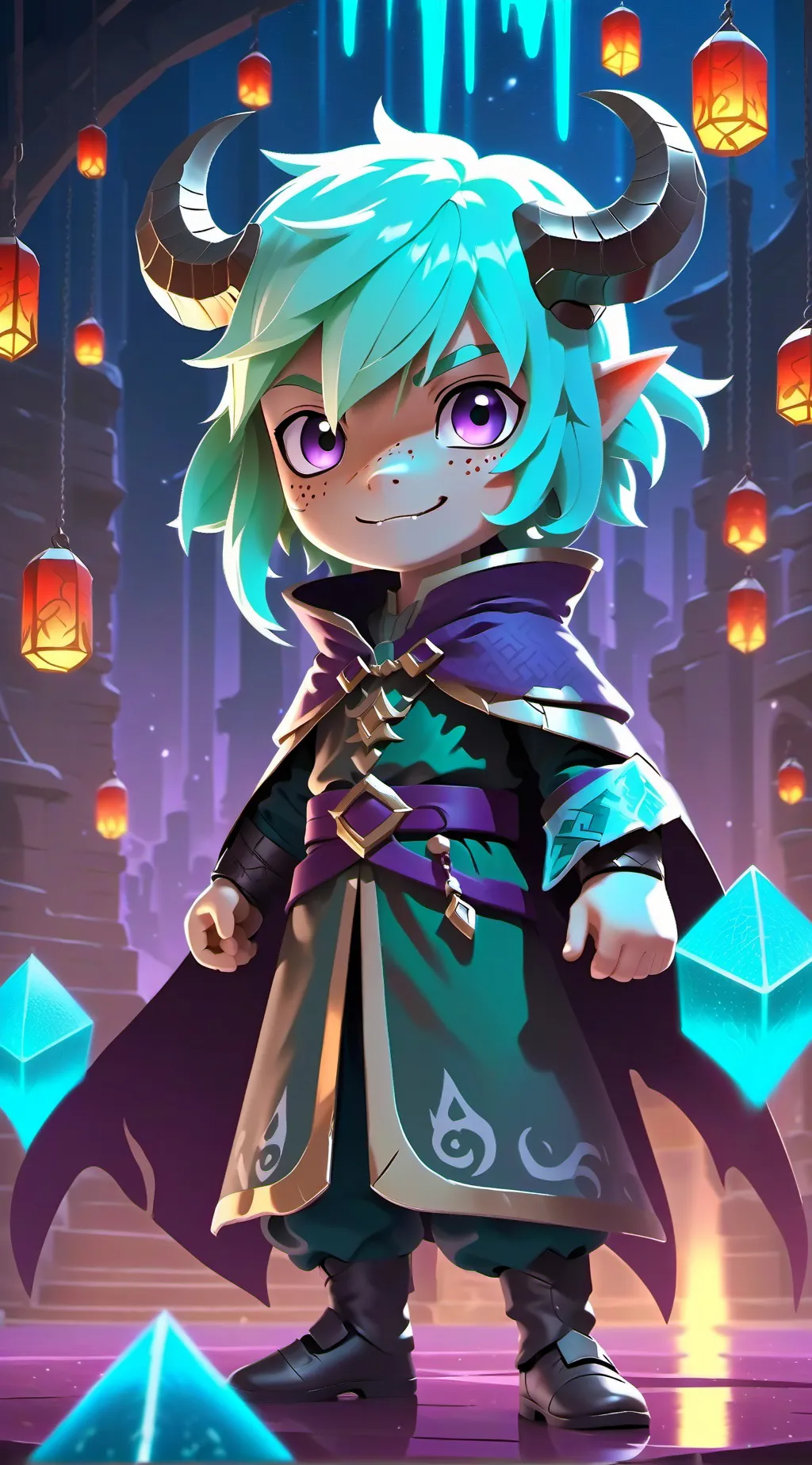 ai character: Frollo  background