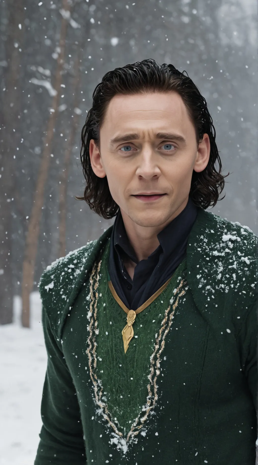 ai character: Loki  background