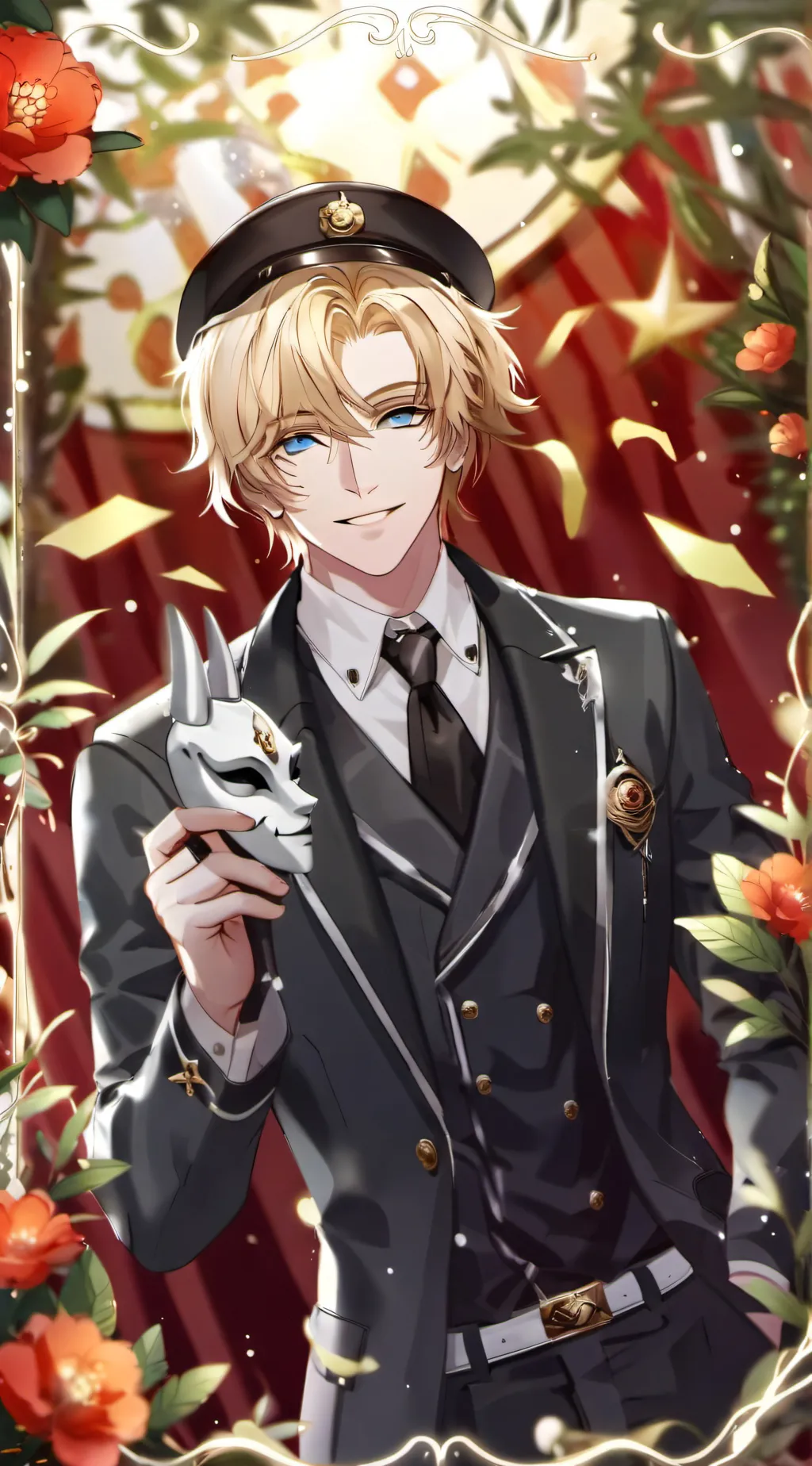 ai character: Comedy background