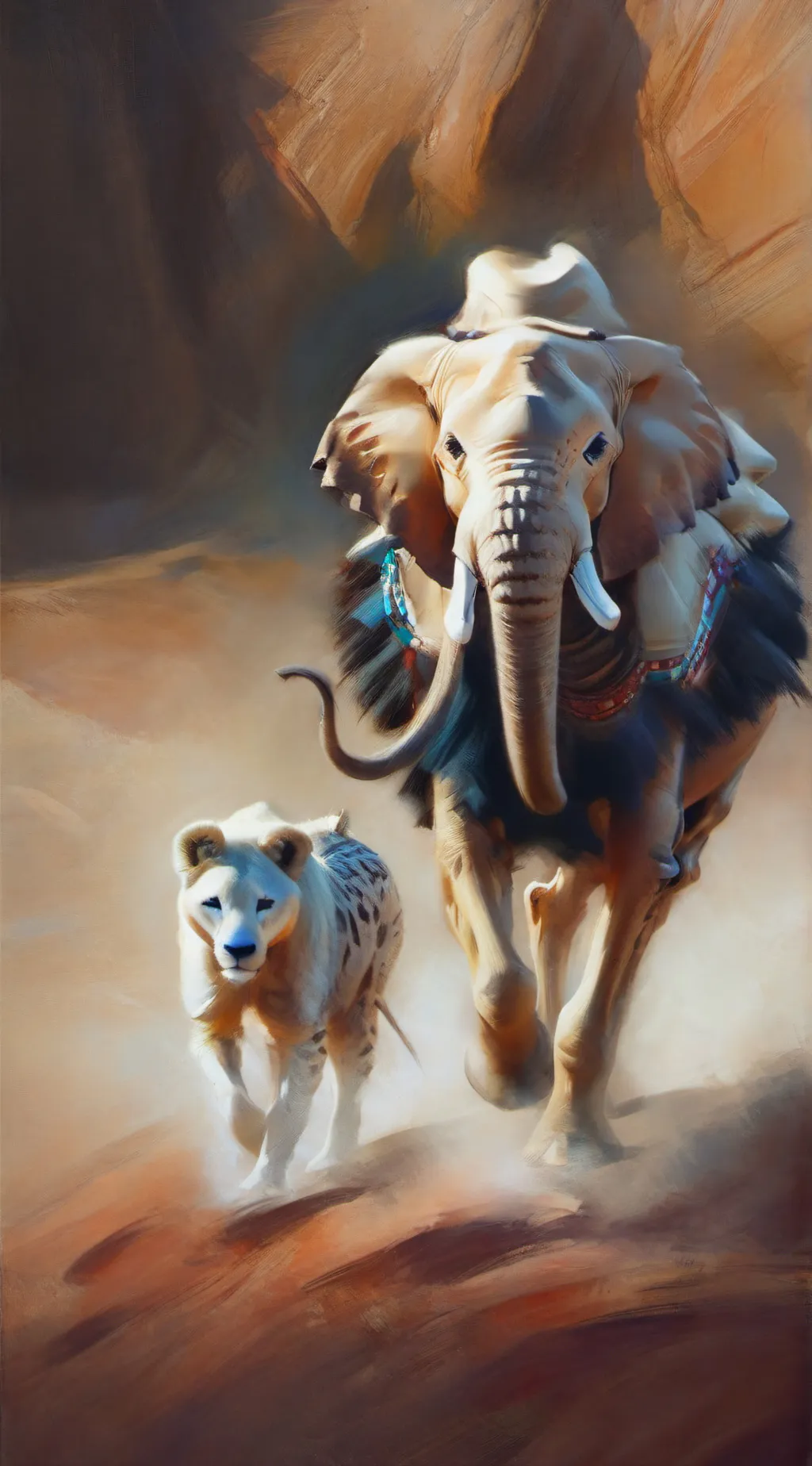 ai character: animal rater background