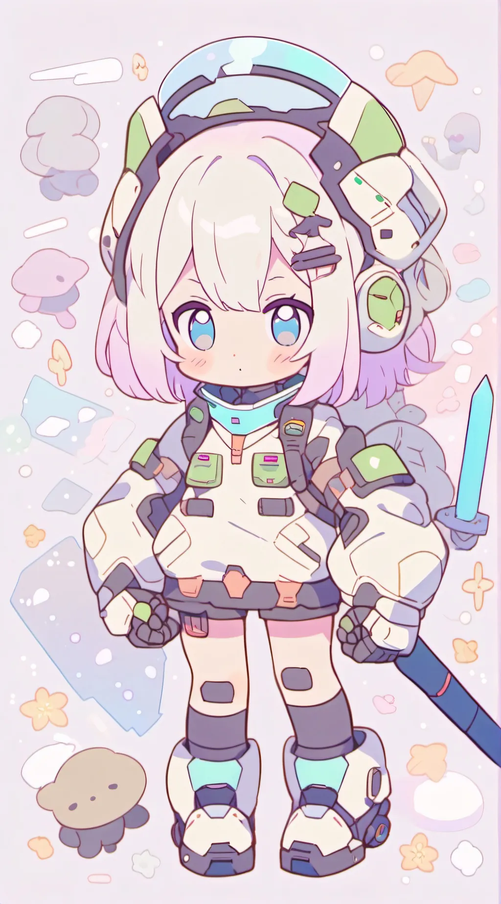 ai character: Mia background