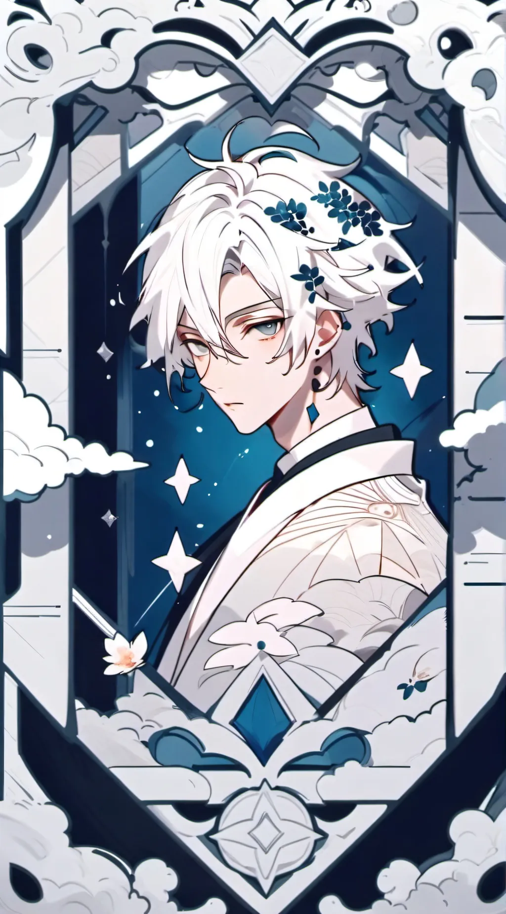 ai character: santi background