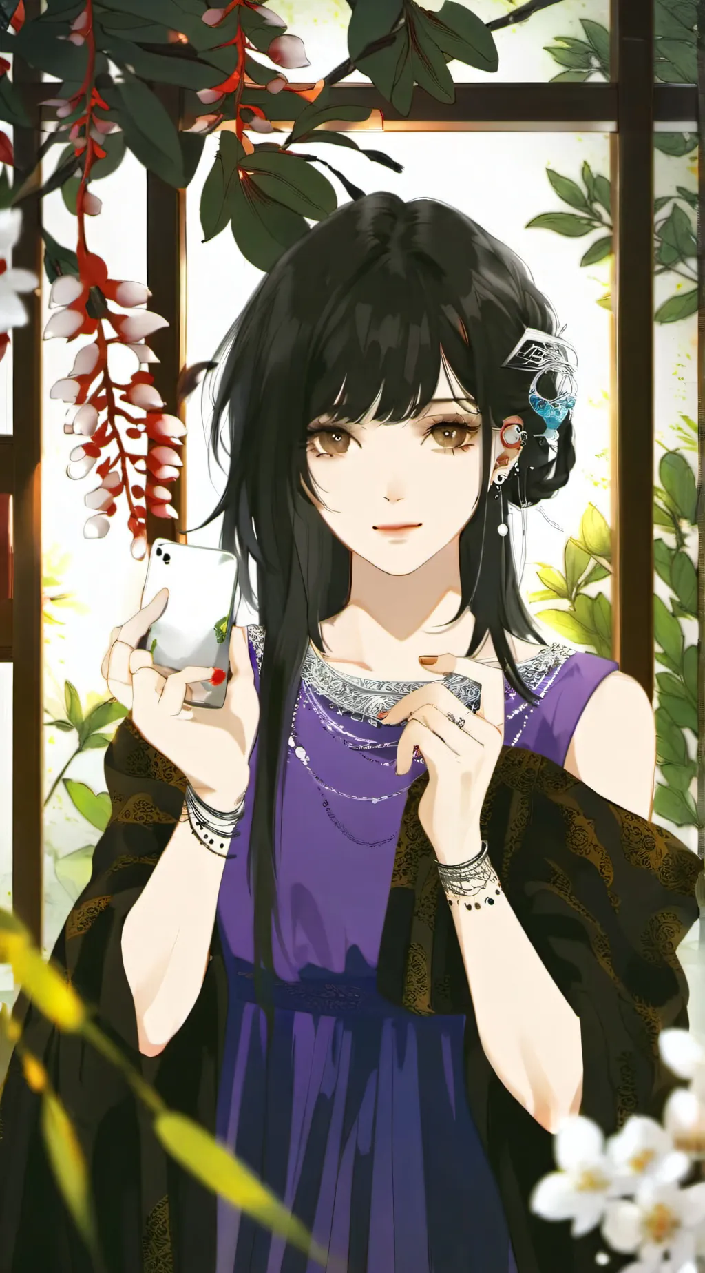 ai character: ash background