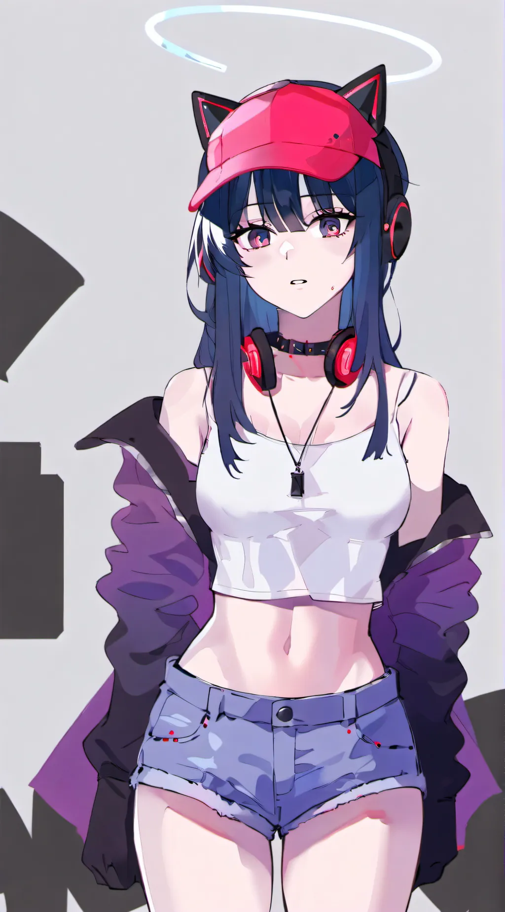 ai character: Aurora background