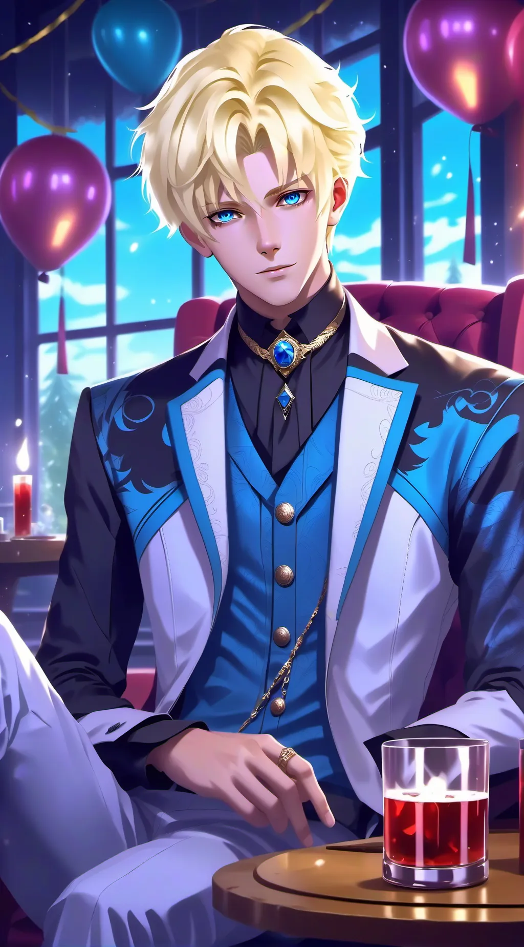 ai character: Leo background